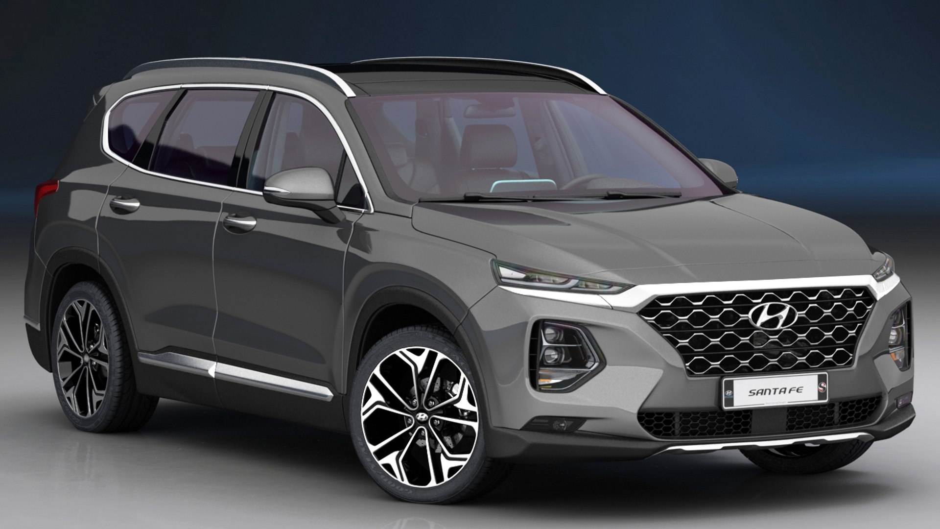 3D Hyundai Santa Fe 2019 Model - TurboSquid 1405259
