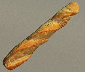 baguette  lowpoly