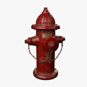 3D Fire Hydrant model