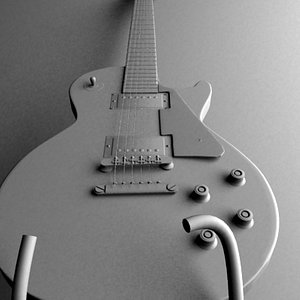 maya gibson les paul guitar