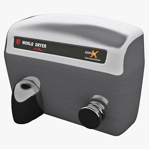 hand dryer airmax 3d model