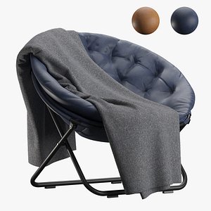 Leather Hang-A-Round Chair