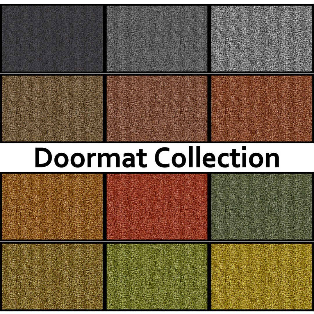 3d Model Clean Doormats