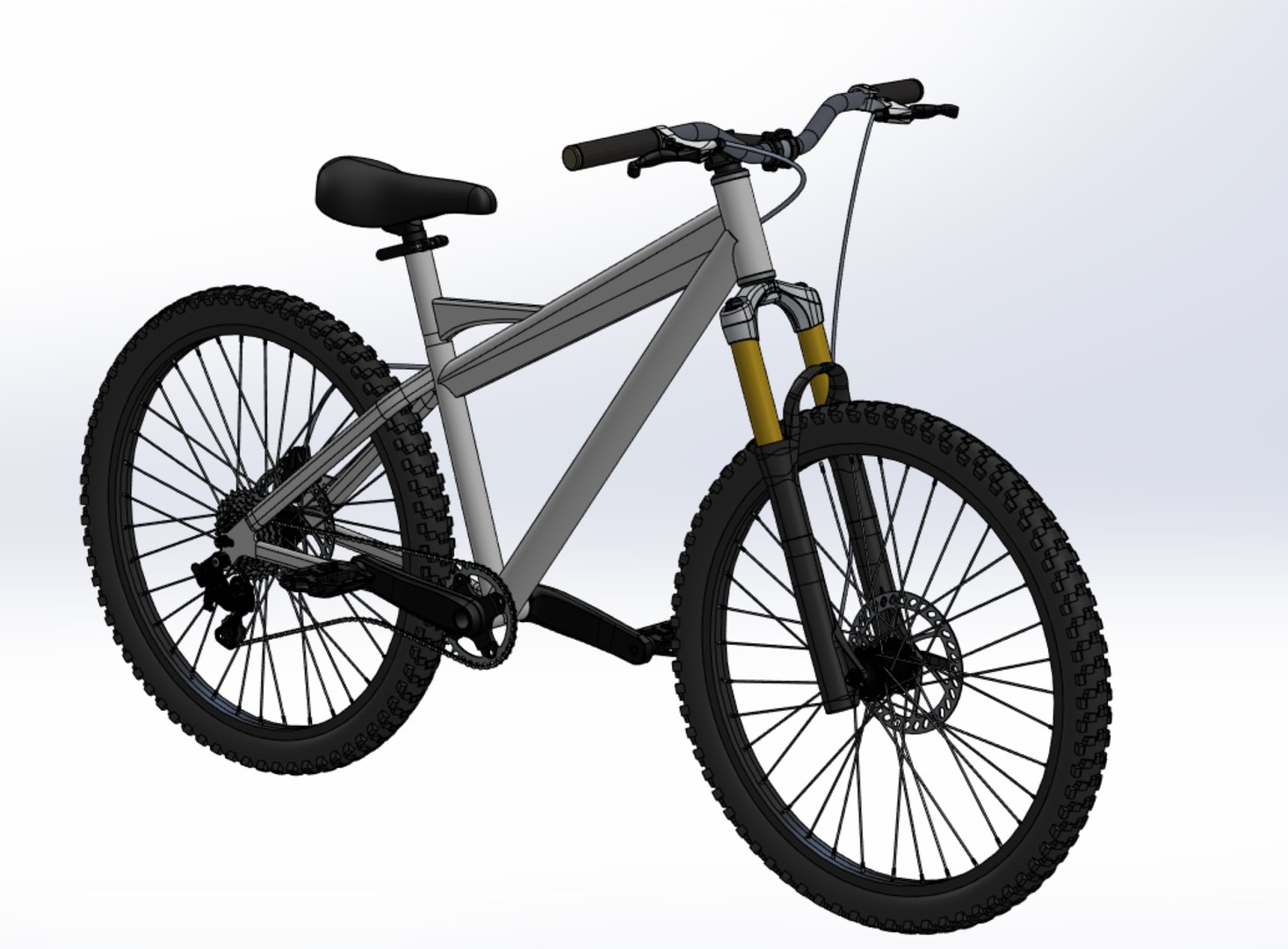 MOUNTAIN BIKE OFF ROAD MTB TRAIL BICYCLE ENDURO DOWNHILL Model ...