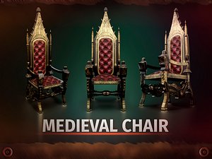C2 - Medieval Chair 1 3D