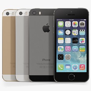 apple iphone 5s phone 3d max