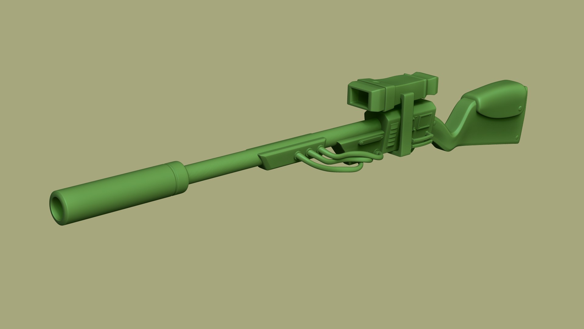 3D Sniper Rifle Gun Model - TurboSquid 1674839