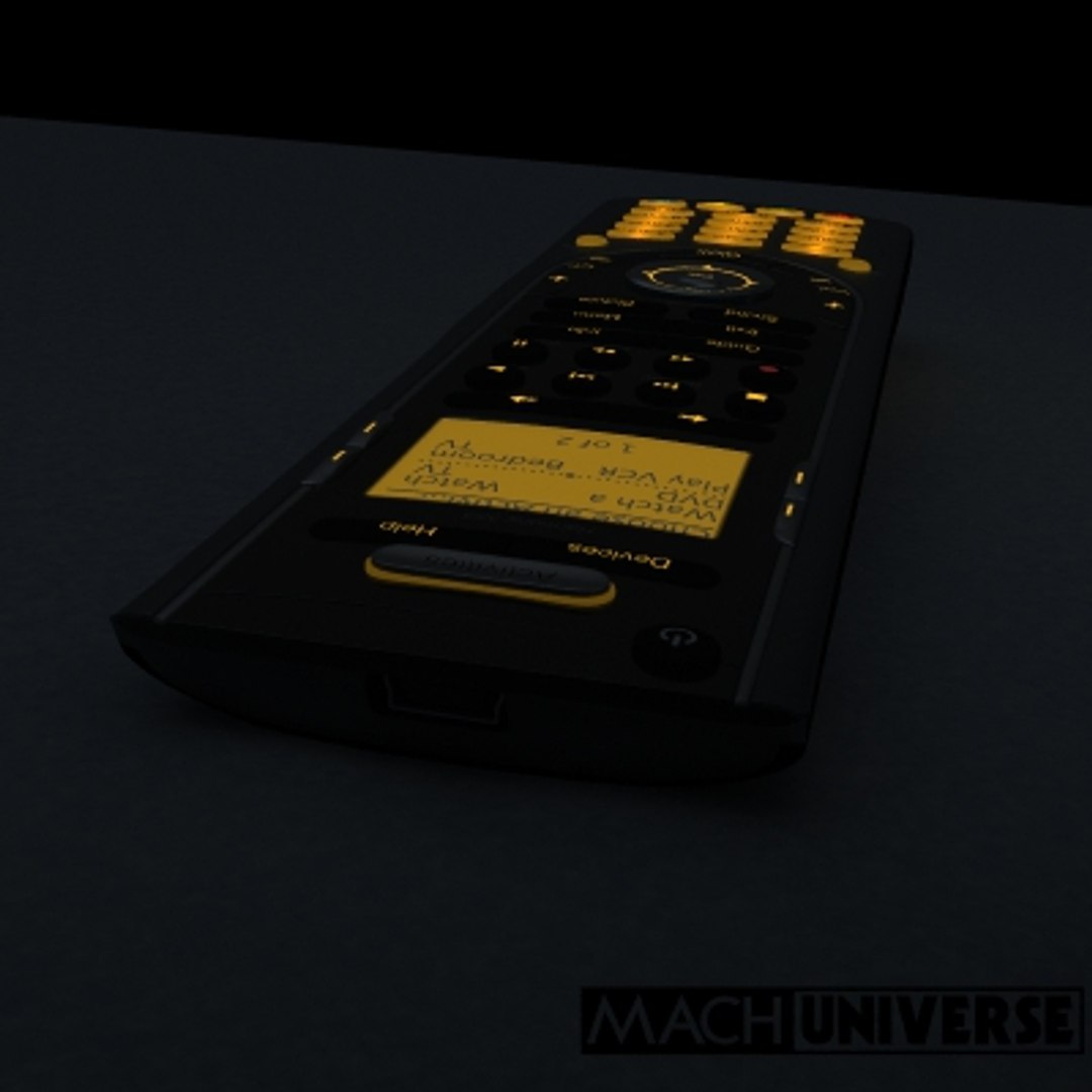 Logitech Harmony 555 Remote Control Lwo