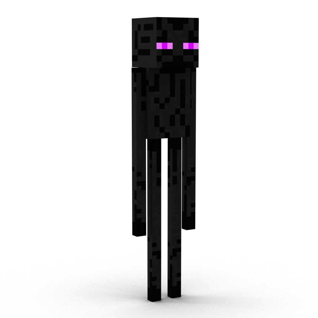 3D Model Minecraft Enderman Rigged - TurboSquid 1538825