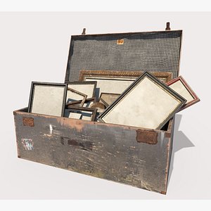 Old Photo Frame Bag 3D model