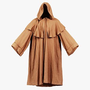 Druid Hooded Remastered 3D