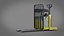 3D model Rigged Pallet Truck Realtime