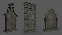 Tombstones Bloodborne Style