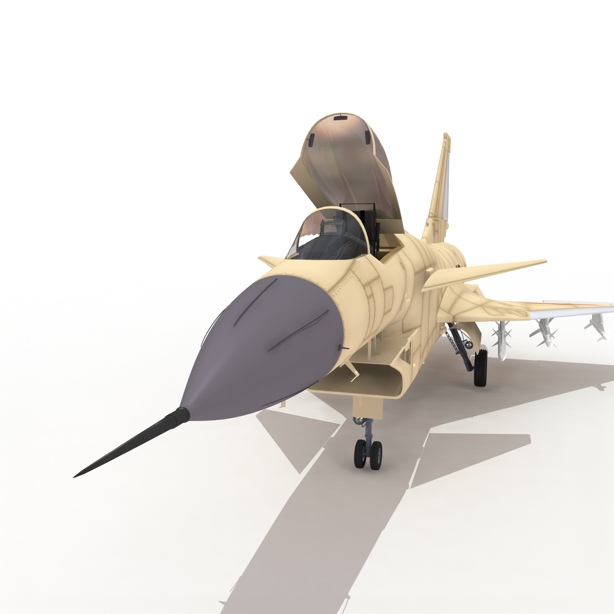 3d model jet fighters 3 j