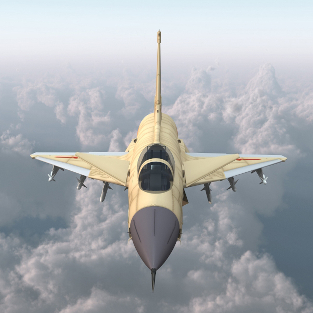 3d model jet fighters 3 j