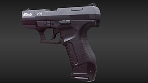 3ds max pistol p99