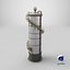 Oil Storage Tank v2 3D model