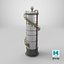 Oil Storage Tank v2 3D model