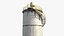 Oil Storage Tank v2 3D model