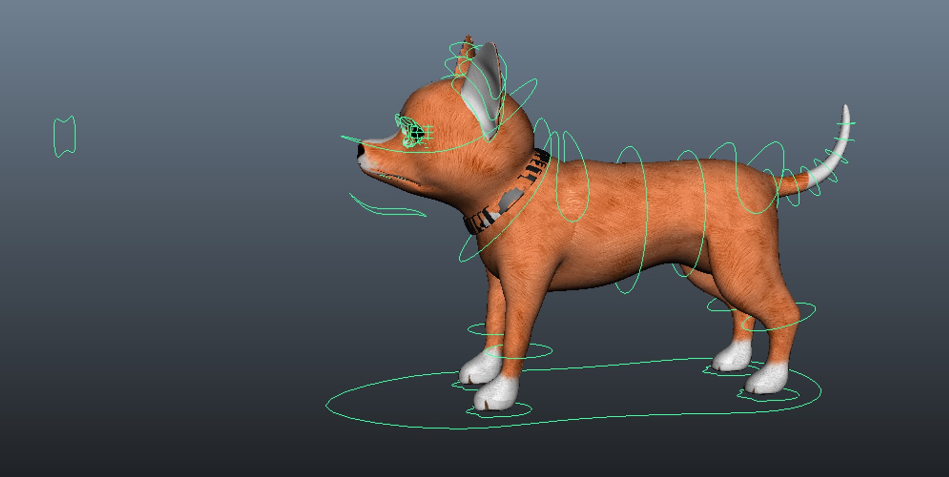 Rigged Dog Character Animations 3D Model - TurboSquid 1377255