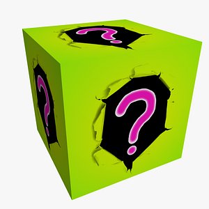 3D Mystery box model
