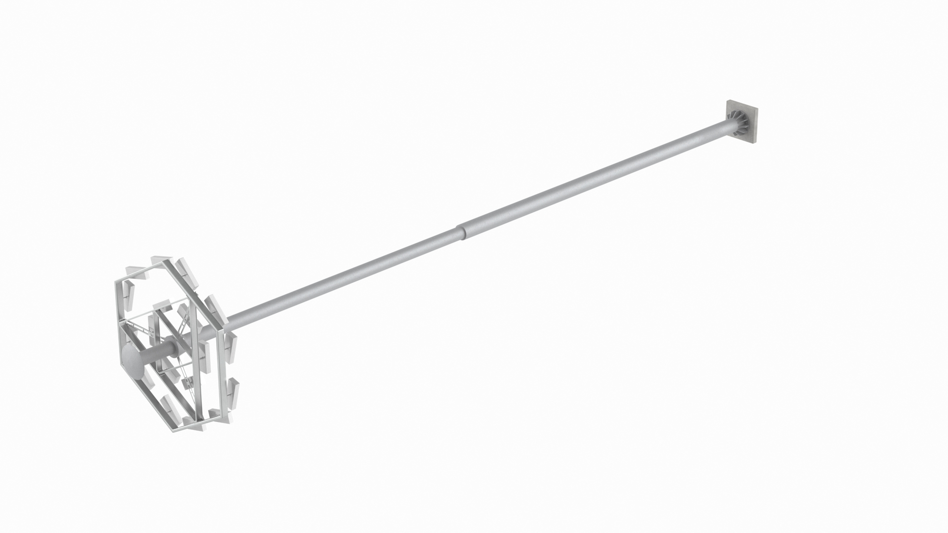 3D Highway High Mast LED Pole GGD-043 - TurboSquid 2391950