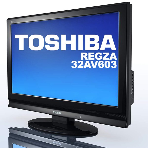 3D модель TV.Toshiba.Regza.32AV603 - TurboSquid 503219