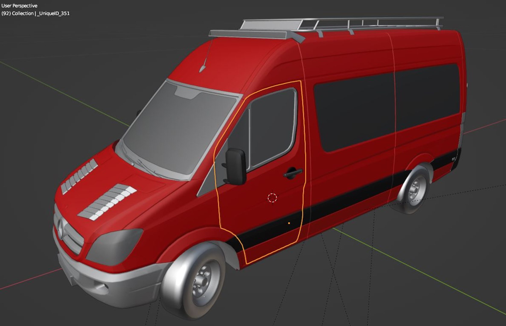 3D Mercedes Benz Sprinter - TurboSquid 2168778