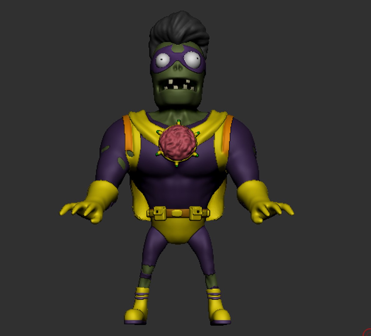 Zombie - Polys Zbrush 3D Model - TurboSquid 1257731