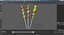 Three Rainbow Twisty Twirl Hard Lollipop Candy Sweets