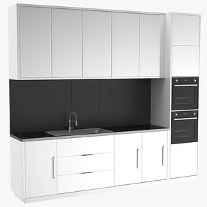 White Kitchen Unit