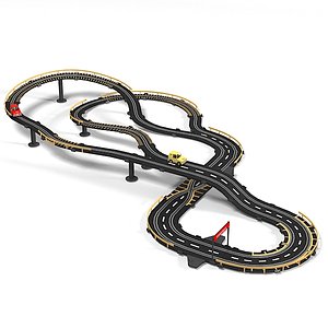 3d speed race track