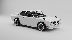 Nissan-skyline-1968 3D