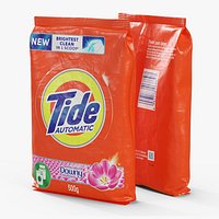 Tide Automatic Detergent 500g Packaging