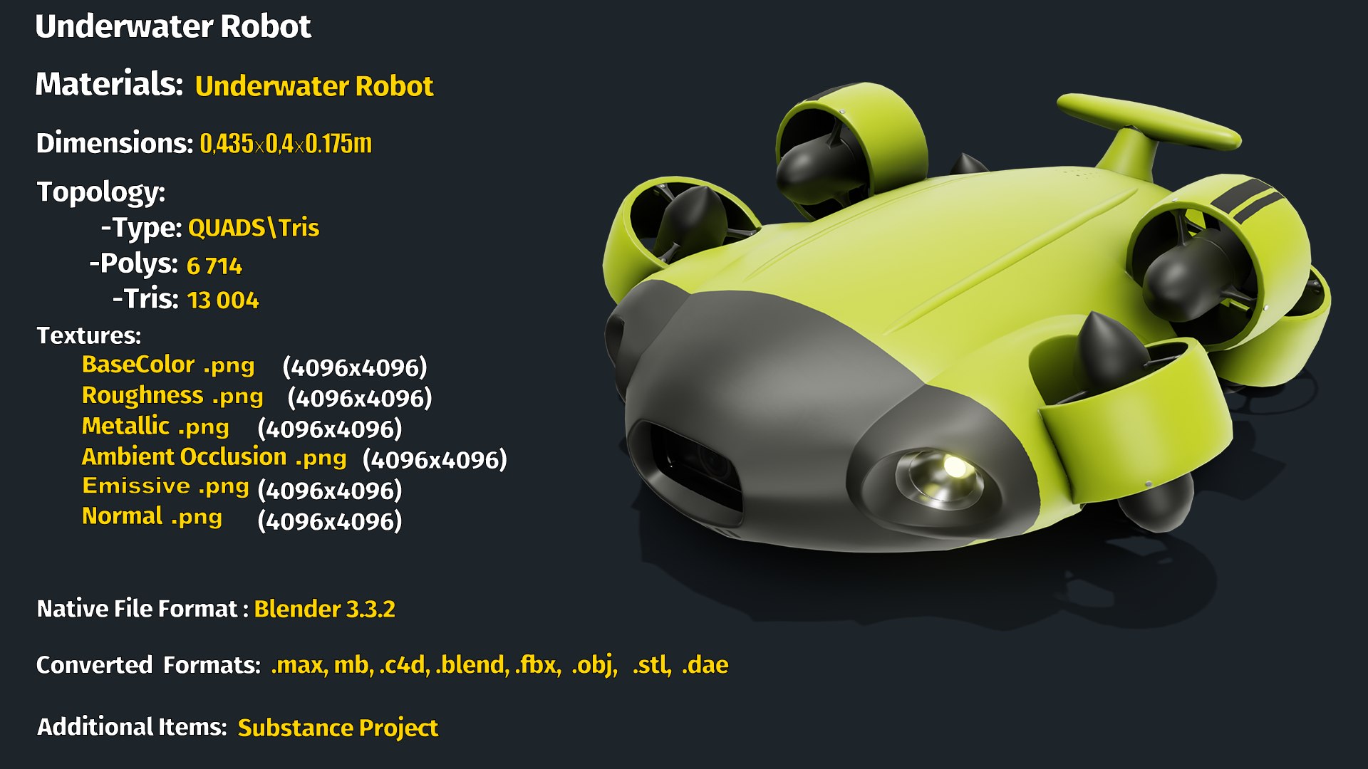 Underwater Robot model https://p.turbosquid.com/ts-thumb/F8/3EXShL/B8/info/png/1675803142/1920x1080/fit_q87/84af5155c6fc2477948fd032c16d6cbe0c8596c4/info.jpg