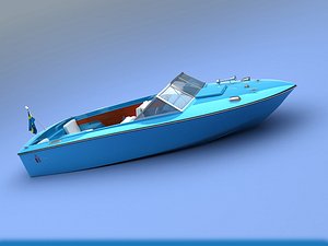 3D chris craft 1969