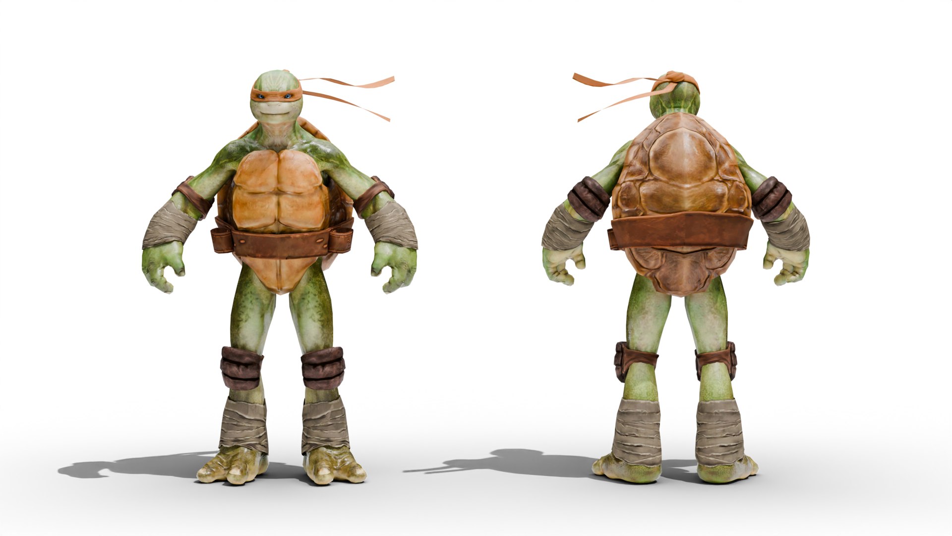 TMNT Realistic Collection 3D Model - TurboSquid 2479232