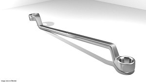 3d model wrench tool handtool