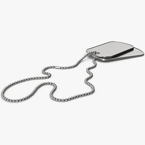 3D model Steel Dogtag