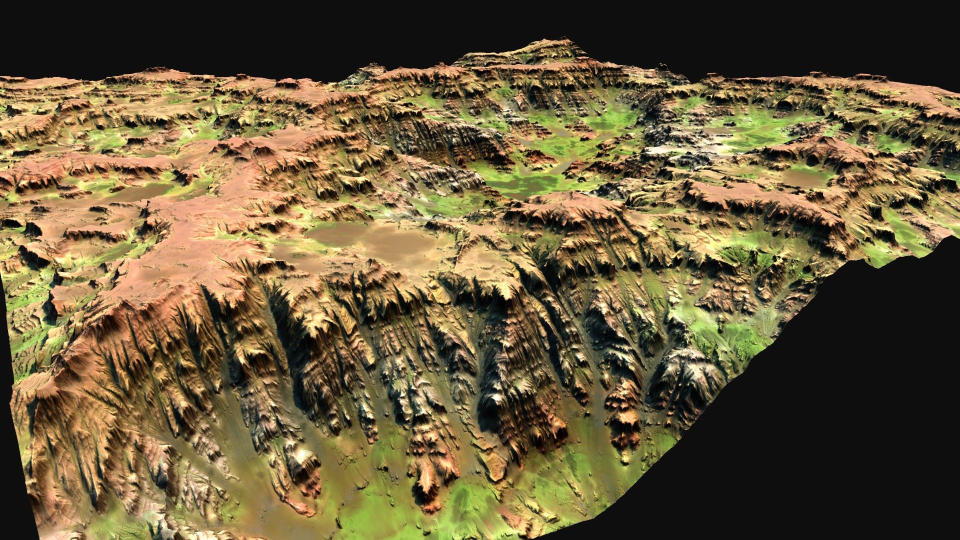terrain 1 3d model