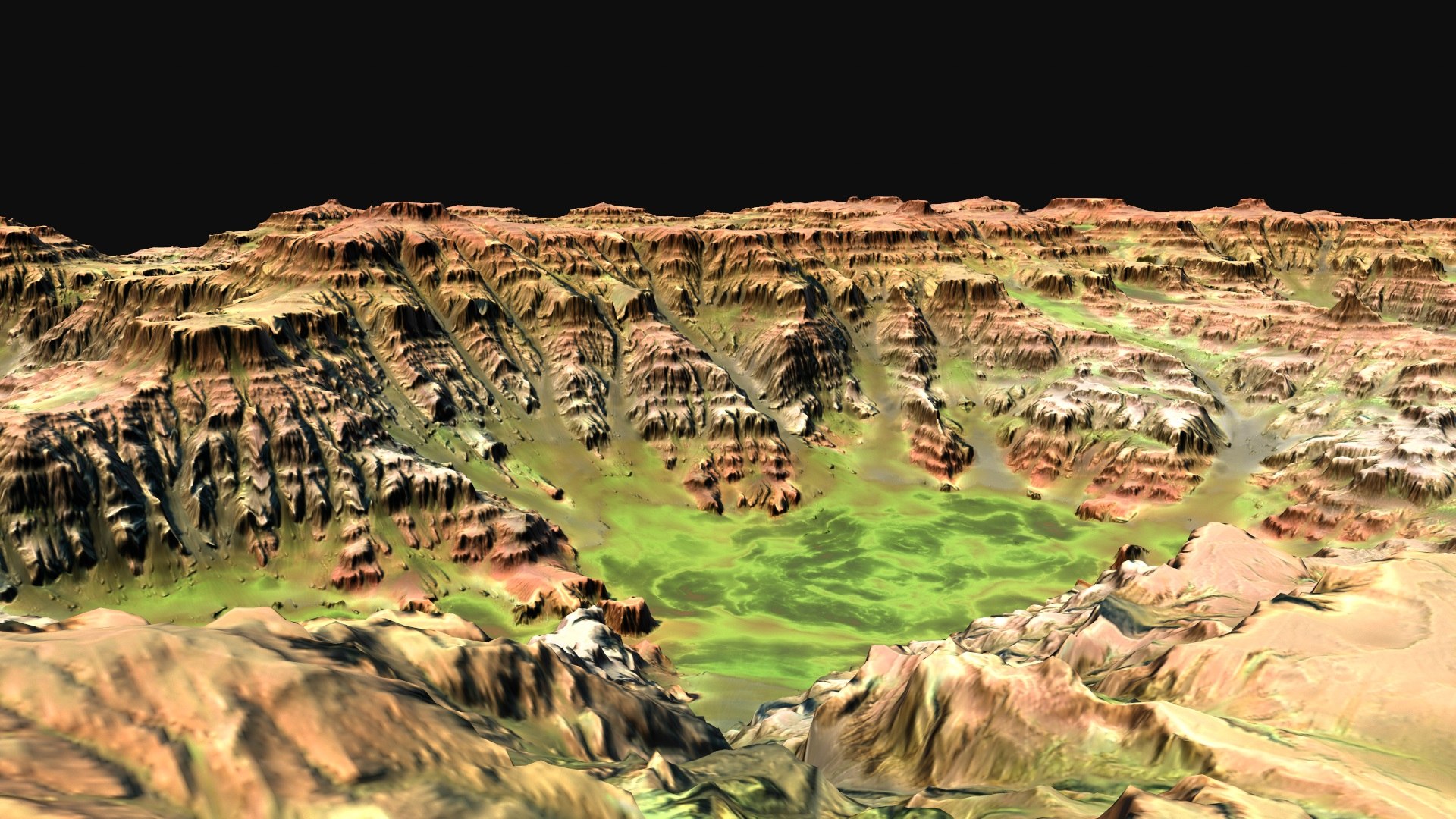 terrain 1 3d model
