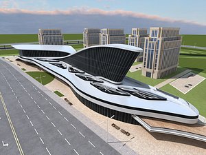 3D Museum 4 model