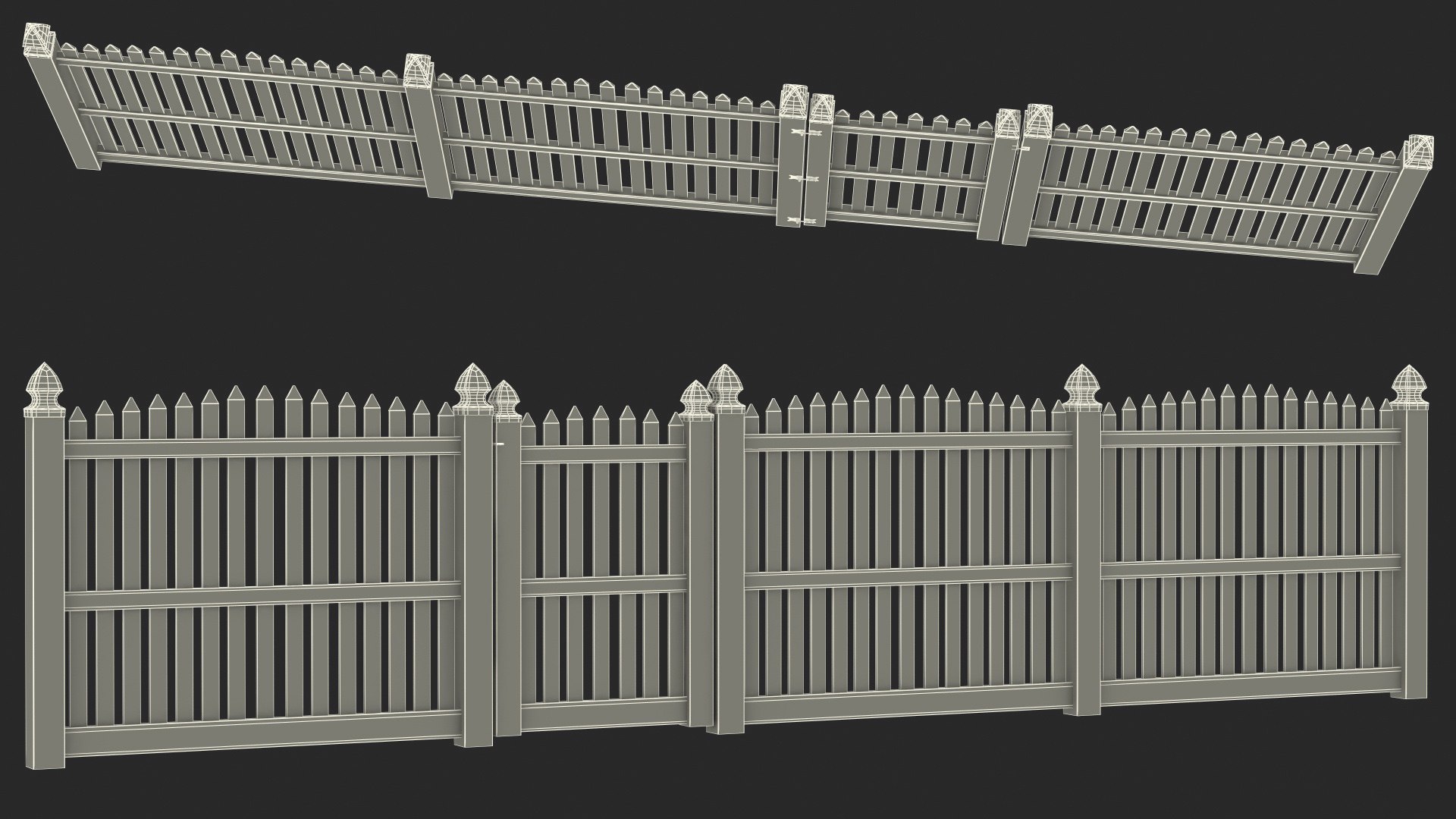 3D fence sections https://p.turbosquid.com/ts-thumb/F8/YyIyMB/BxTFG26p/fencesectionscollection3dsmodel033/jpg/1595363612/1920x1080/fit_q87/0476c7b81c019c63401fe13c29da7832809b2975/fencesectionscollection3dsmodel033.jpg
