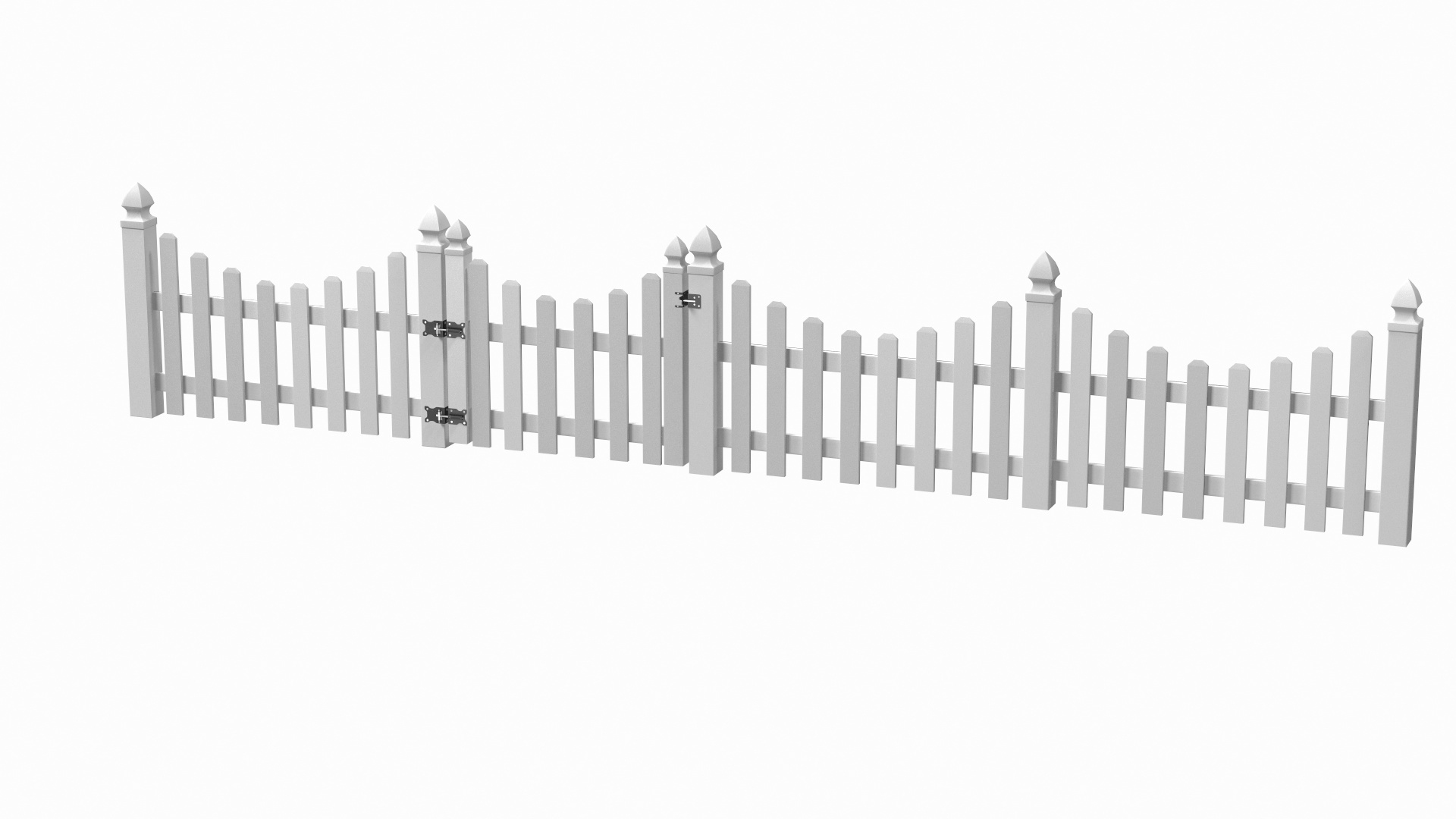 3D fence sections https://p.turbosquid.com/ts-thumb/F8/YyIyMB/FdNWbeV7/white_scalloped_fence_section_360/jpg/1595362942/1920x1080/turn_fit_q99/11f38a6ef91da3dafed16c09258fa946c89a57d5/white_scalloped_fence_section_360-1.jpg