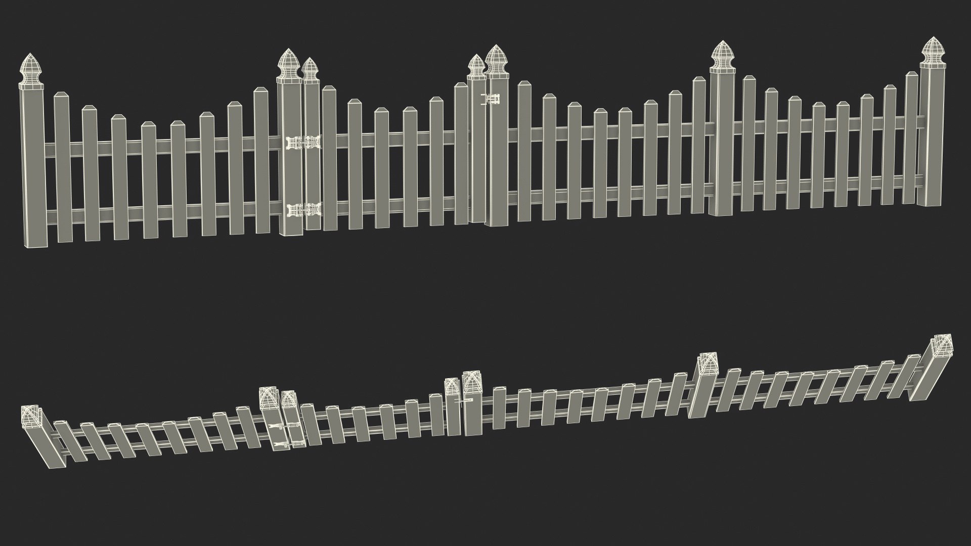 3D fence sections https://p.turbosquid.com/ts-thumb/F8/YyIyMB/Jf9FDQ1S/fencesectionscollection3dsmodel031/jpg/1595363607/1920x1080/fit_q87/45aabc9092a5a70d91a7358c79f4b0b5b28411e6/fencesectionscollection3dsmodel031.jpg