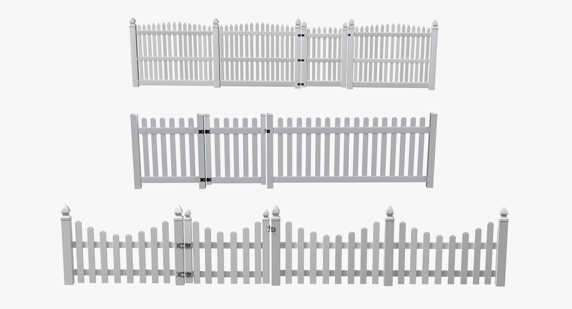 3D fence sections https://p.turbosquid.com/ts-thumb/F8/YyIyMB/UxaUhqGl/fencesectionscollection3dsmodel001/jpg/1595363538/1920x1080/fit_q87/44cb8bfafce53d28ead5588326aa05508186f27d/fencesectionscollection3dsmodel001.jpg