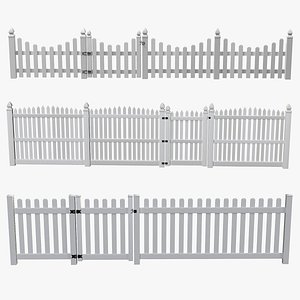3D fence sections
