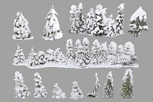 frozen forest hd pack 3D