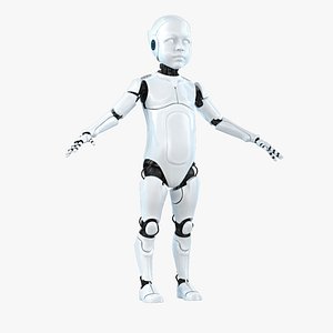 3D Children Cyborg Robot