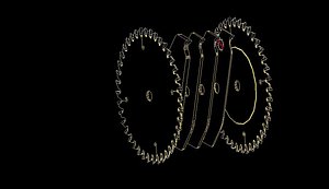 stacking dado set 3d model